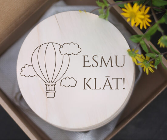 Personalizētas koka mēnešu kartiņas mazulim