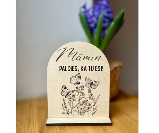 Dāvana Mātes dienā, personalizēts dekors