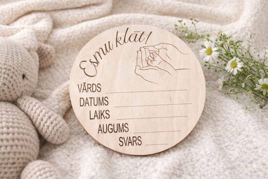 Mazulim piedzimstot, koka kartiņa