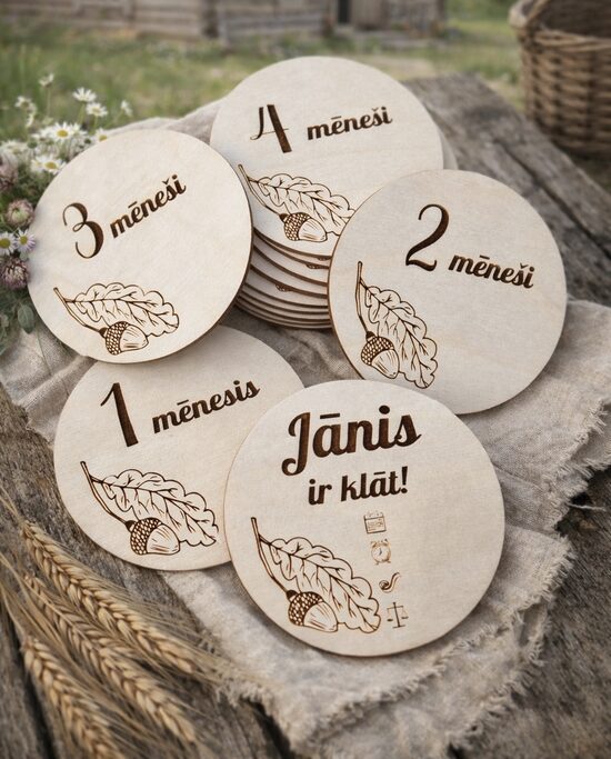 Koka mēnešu kartiņas 