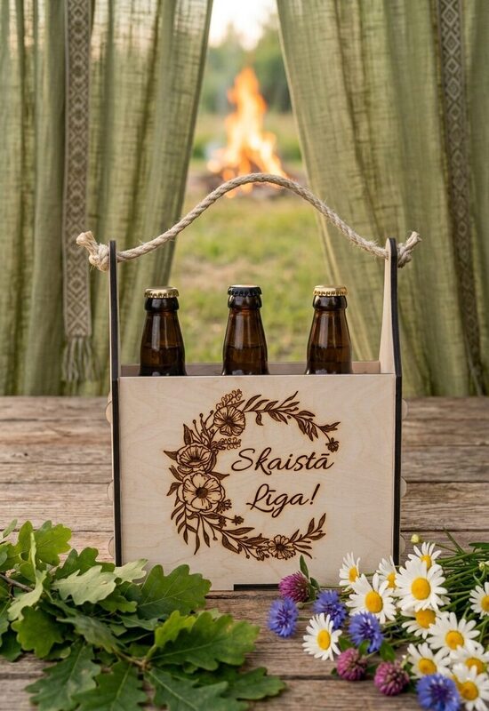 Koka alus kaste Līgai