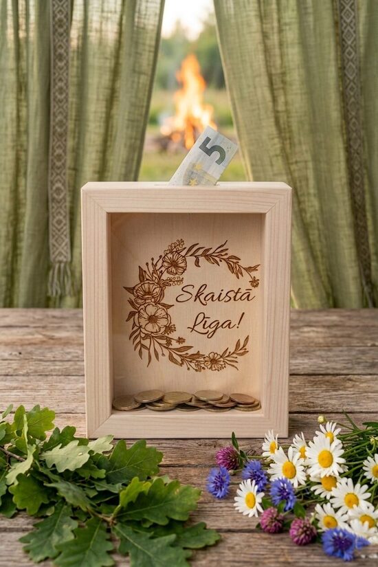 Personalizēta krājkase LĪGAI
