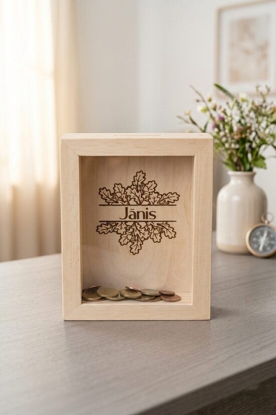 Personalizēta krājkase JĀNIM 