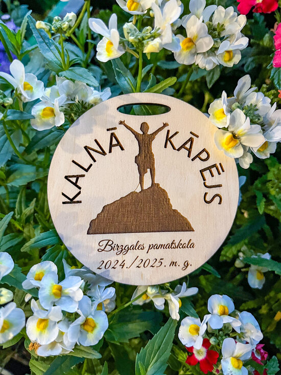 Personalizētas koka medaļas- bērnudārza izlaidumam