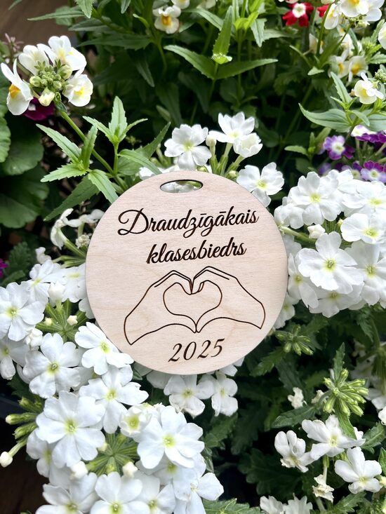 Personalizētas koka medaļas- bērnudārza izlaidumam