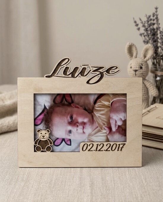 Personalizēti foto rāmīši mazuļa fotogrāfijai