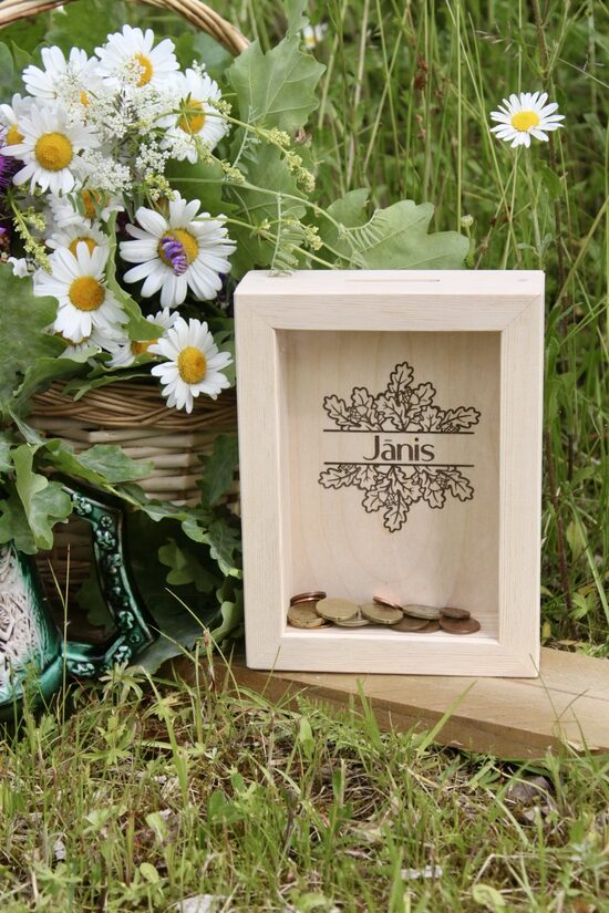 Personalizēta krājkase JĀNIM 