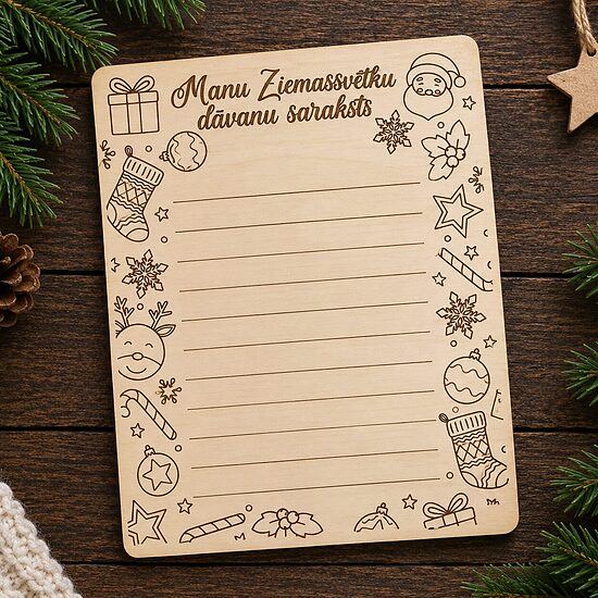  Koka vēstule Ziemassvētku vecītim