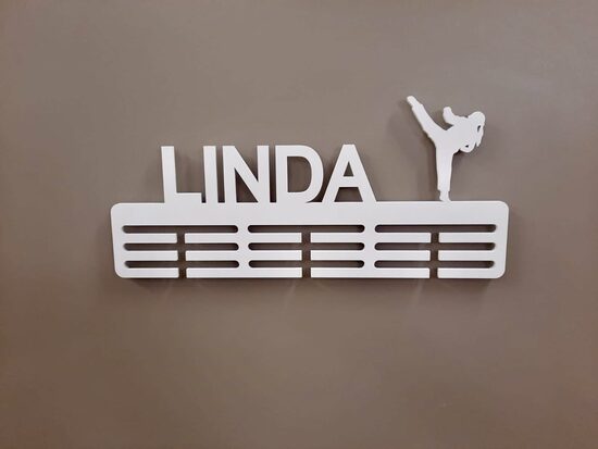 Personalizēts medaļu stends Karatē