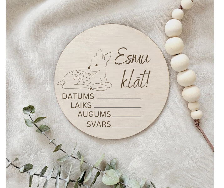 Mazulim piedzimstot, koka kartiņa
