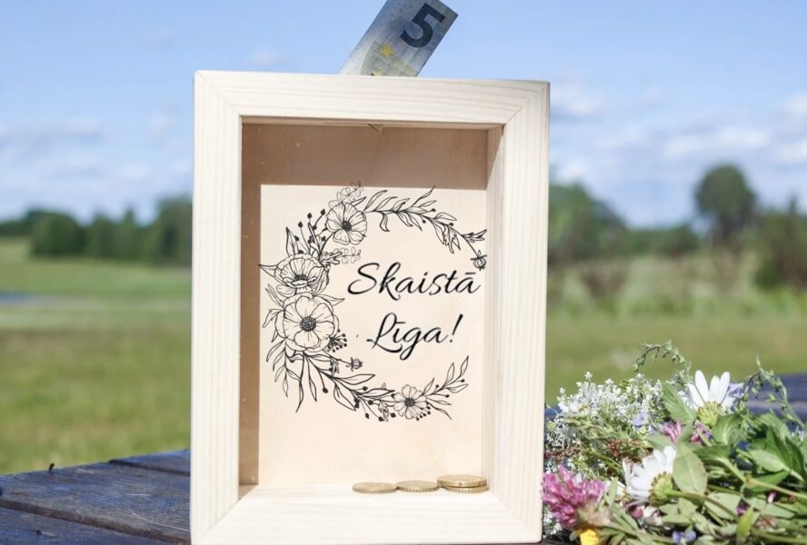 Personalizēta krājkase LĪGAI