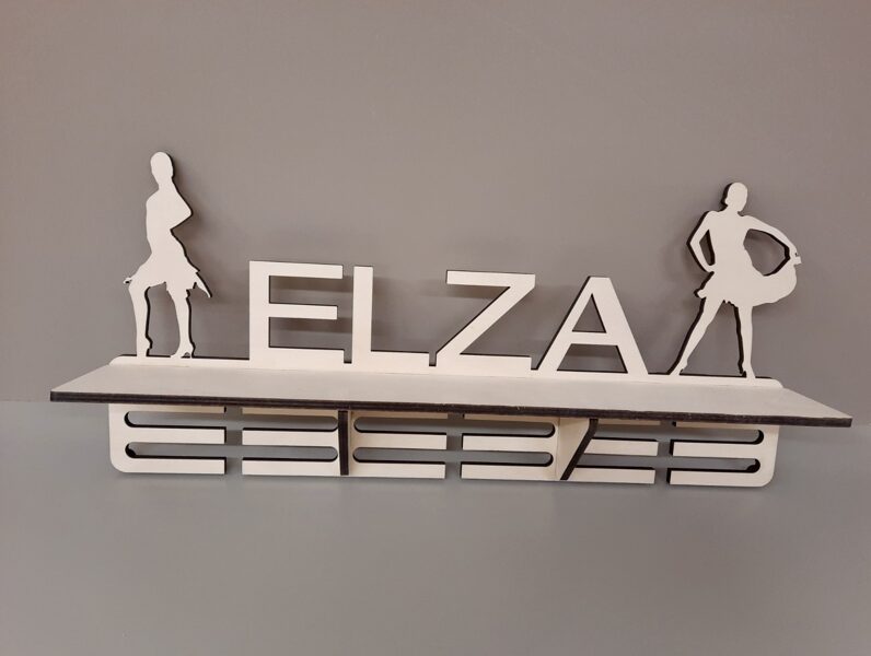 Medaļu stends- plaukts dejotājai