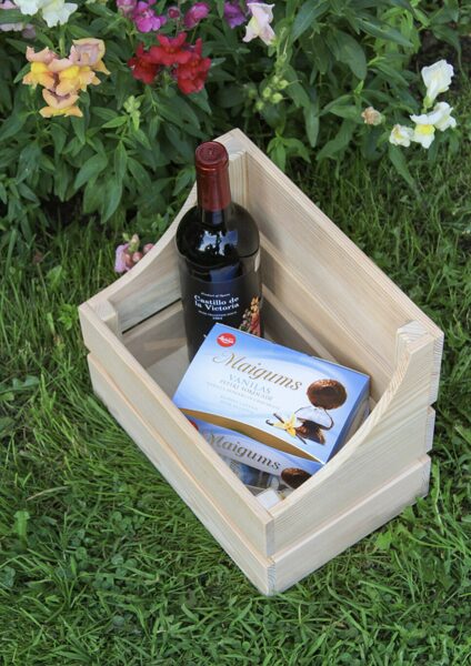 Personalizēta koka kaste dāvanām 