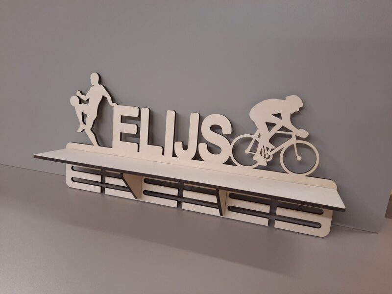 Medaļu stends- plaukts riteņbraucējam